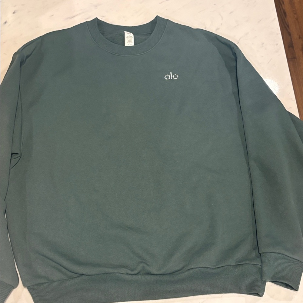ALO Women’s Accolade Sweater - Clover Green